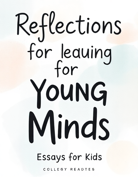 Reflections for Young Minds: Essays for Kids