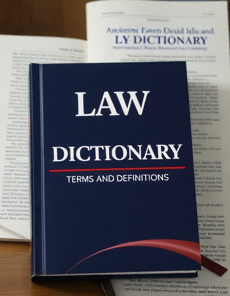 Law Dictionary: Terms and Definitions